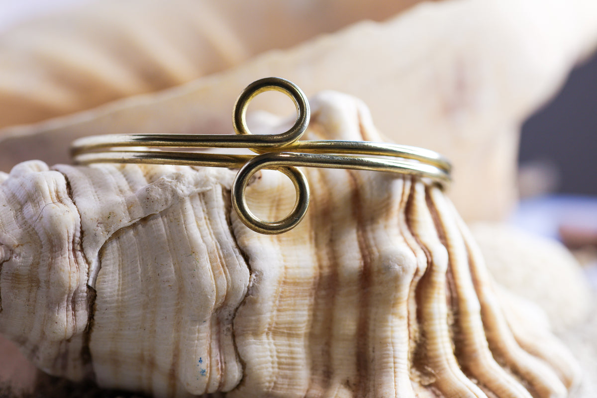 Open Bangle Bracelet - Wire Bracelet