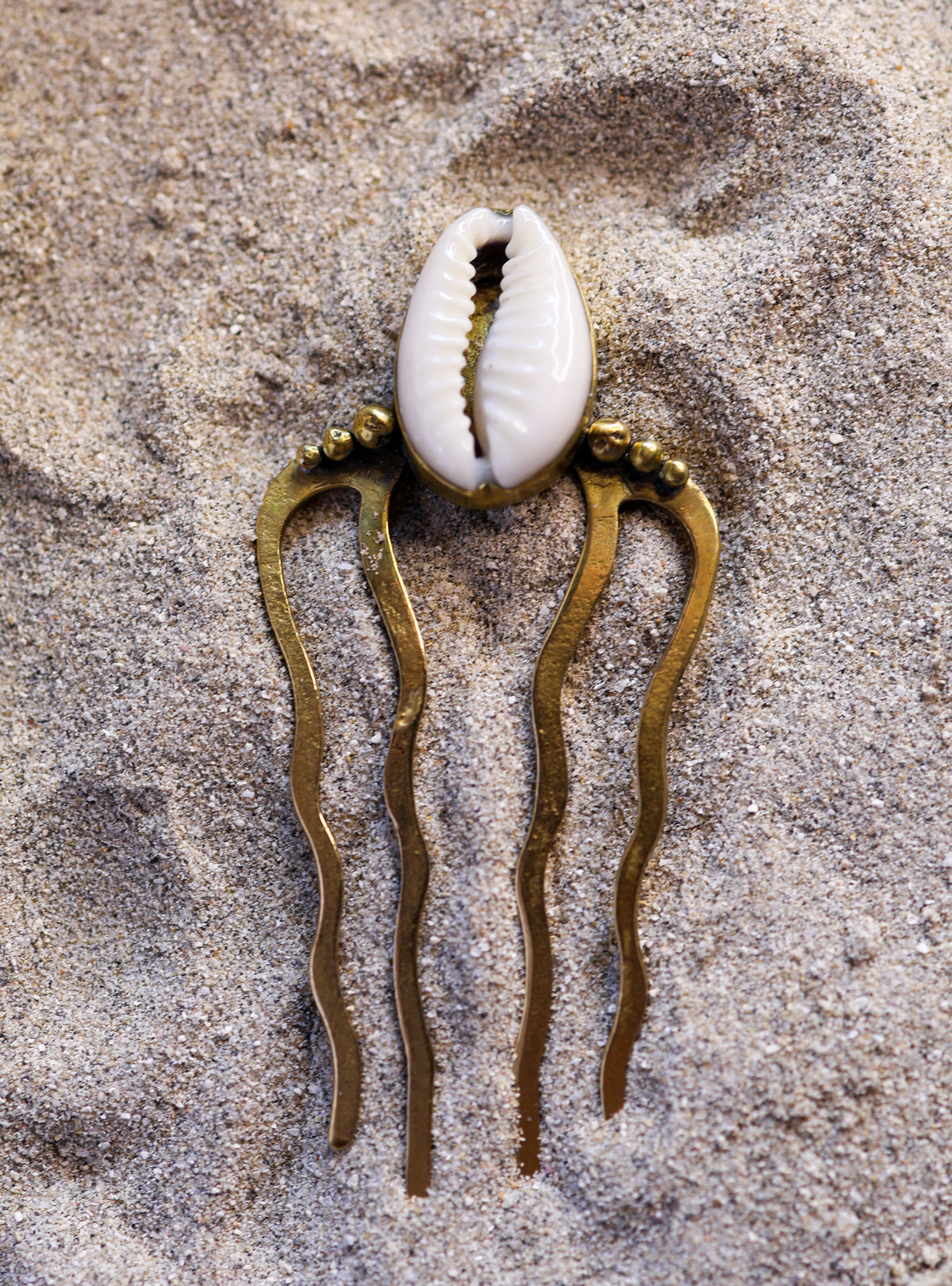 Hairpin - Cowrie Shell