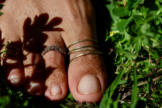 Big Toe Ring - Twist