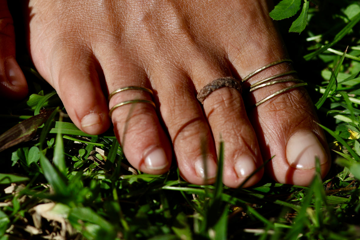 Simple Toe / Knuckle Ring - Band